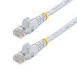 StarTech.com Cat5e Patch Cable with Snagless RJ45 Connectors - 10 ft, White