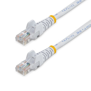 StarTech.com Cat5e Patch Cable with Snagless RJ45 Connectors - 5ft, White