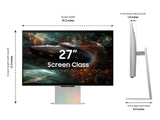 Samsung LS27FG900XNXZA computer monitor 68.6 cm (27") 3840 x 2160 pixels 4K Ultra HD LCD Silver