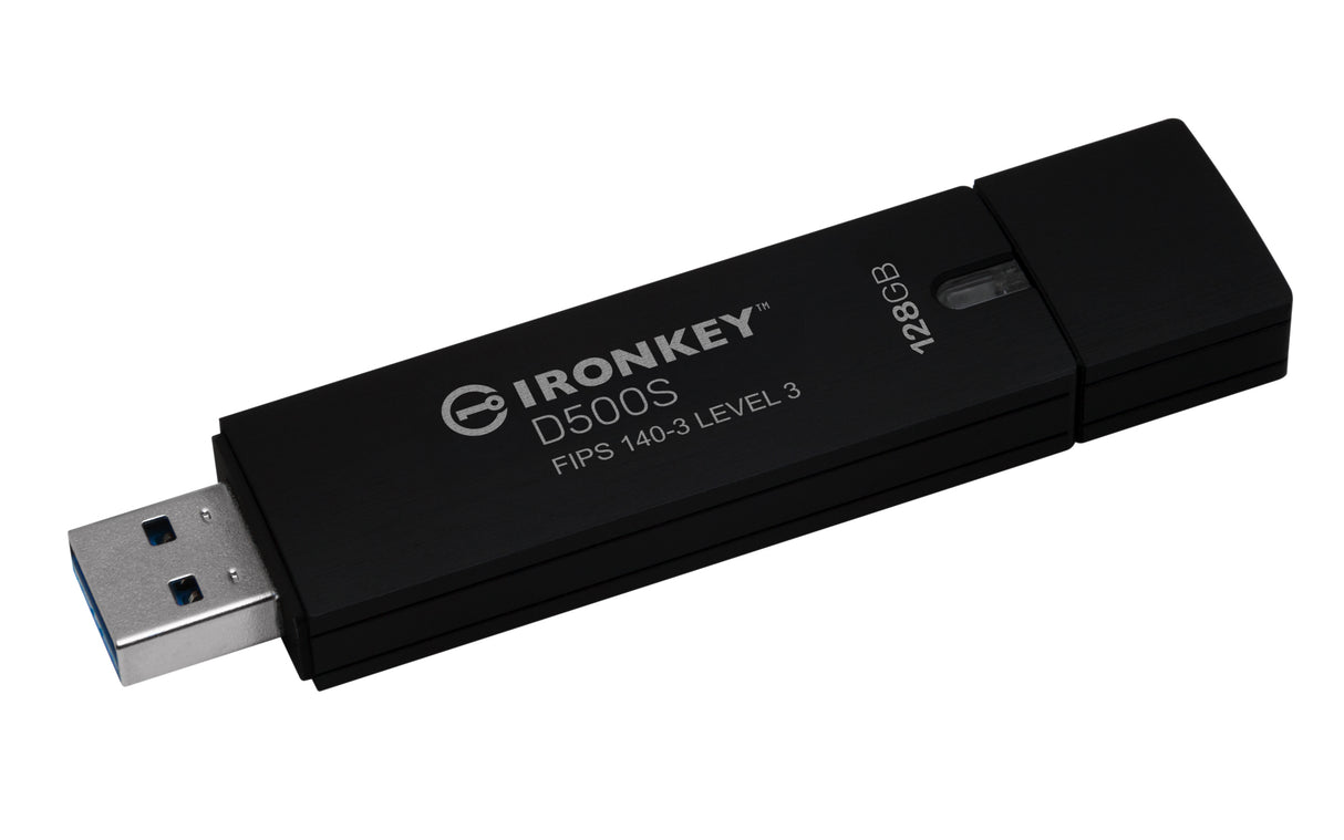 Kingston Technology IronKey 128GB D500S FIPS 140-3 Lvl 3 AES-256
