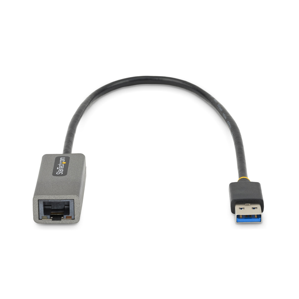 StarTech.com USB 3.0 to Gigabit Ethernet Network Adapter, 10/100/1000 Mbps, USB to RJ45, USB 3.0 to LAN Adapter, USB 3.0 Ethernet Adapter (GbE), 11in Attached Cable, Driverless Install