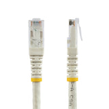 StarTech.com 3ft CAT6 Ethernet Cable - White CAT 6 Gigabit Ethernet Wire -250MHz 100W PoE RJ45 UTP Molded Network/Patch Cord w/Strain Relief/ Individually Tested