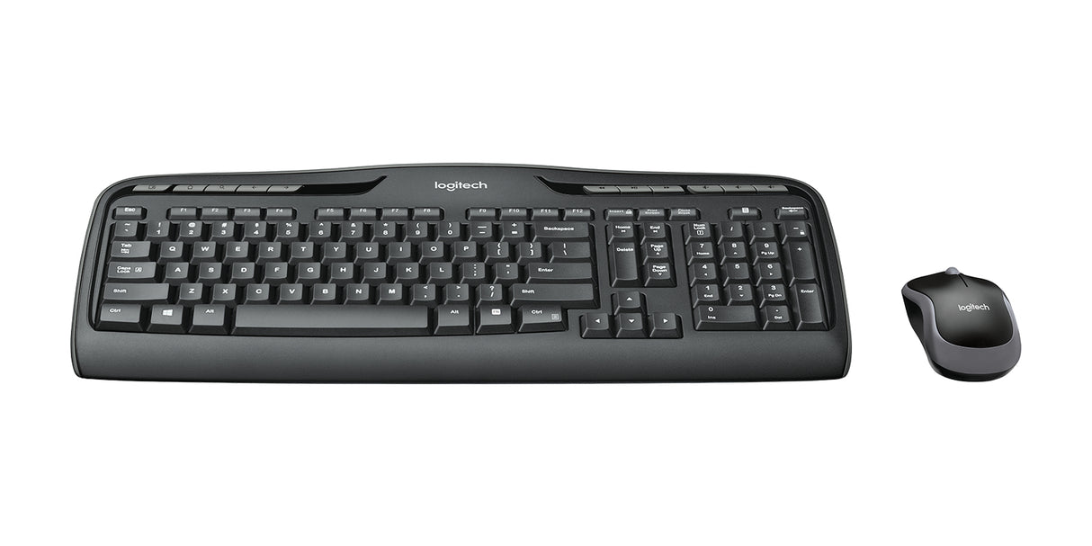 Logitech 920-002836 keyboard Mouse included Office RF Wireless English Black