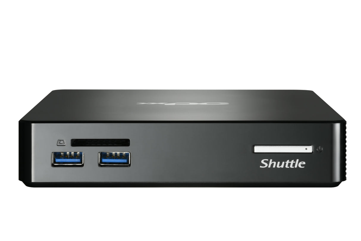 Shuttle XPC Nano System NS03A, Android OS, Rockchip RK3568, 2 GB RAM, 32GB eMMC, 2 xHDMI, 1x LAN, Wifi, fanless, 24/7 permanent operation