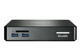 Shuttle XPC Nano System NS03A, Android OS, Rockchip RK3568, 2 GB RAM, 32GB eMMC, 2 xHDMI, 1x LAN, Wifi, fanless, 24/7 permanent operation