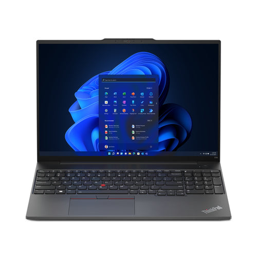 Lenovo ThinkPad E16 Gen 1 (Intel) Intel® Core™ i5 i5-1335U Laptop 40.6 cm (16") WUXGA 16 GB DDR4-SDRAM 1 TB SSD Wi-Fi 6 (802.11ax) Windows 11 Pro Black US English
