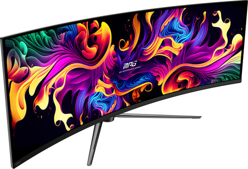 MSI MPG 491CQPX QD-OLED computer monitor 124.5 cm (49") 5120 x 1440 pixels Dual QHD Black