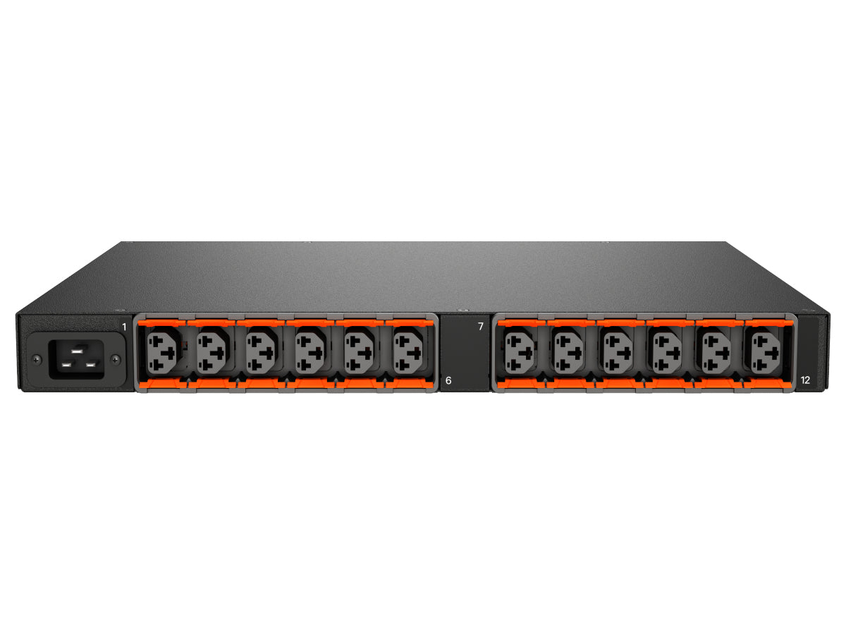 Vertiv Geist MUU5M1R5-12CF17-2C20A9H00-S power distribution unit (PDU) 12 AC outlet(s) 0U Black