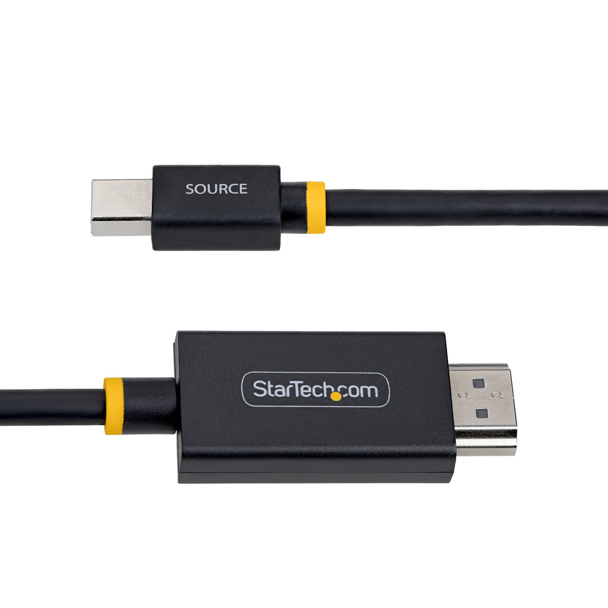 StarTech.com 3ft (91cm) Mini DisplayPort to HDMI Adapter Cable, 4K 60Hz with HBR3/HDCP 2.3/DPCP, MDP to HDMI 2.0, Active Video Converter, Mini DisplayPort Desktop to HDMI Monitor