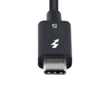 StarTech.com 1.5ft (50cm) Thunderbolt 5 Cable, 80Gbps/Up to 120Gbps, 240W PD, 8K 60Hz, Certified Thunderbolt Cable - Compatible w/Thunderbolt 4/USB4/USB-C