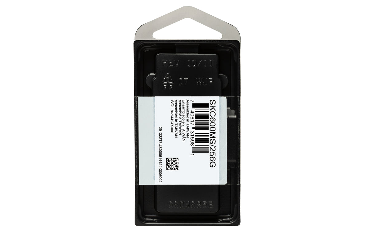 Kingston Technology 256G SSD KC600 SATA3 mSATA