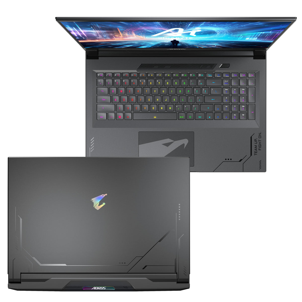 GIGABYTE AORUS 17X AXG-64US665SH laptop Intel® Core™ i9 i9-14900HX 43.9 cm (17.3") Quad HD 32 GB DDR5-SDRAM 2 TB SSD NVIDIA GeForce RTX 4080 Wi-Fi 6E (802.11ax) Windows 11 Home Black