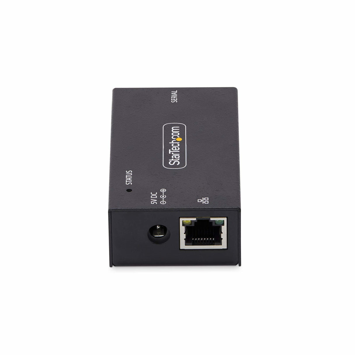 StarTech.com 1-Port Serial to Ethernet Adapter, IP Serial Device Server For Remote RS232 Devices, Wall/DIN Rail Mountable, Metal Housing, RJ45 LAN to DB9 Serial Converter, TAA