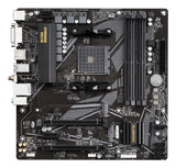 GIGABYTE B550M DS3H AC Motherboard - AMD Ryzen 5000 CPUs, 5+3 Phases VRM, up to 4733MHz DDR4, 1xPCIe 4.0 + 1xPCIe 3.0 M.2, Wi-Fi 5, 1GbE LAN, USB 3.2 Gen 1