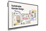 Samsung WE65FX interactive whiteboard 165.1 cm (65") 3840 x 2160 pixels Touchscreen Grey HDMI