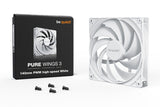 be quiet! Pure Wings 3 140mm PWM high-speed White Computer case Fan 14 cm 1 pc(s)