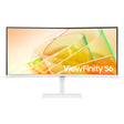 Samsung LS34C650TANXGO computer monitor 86.4 cm (34") 3440 x 1440 pixels 4K Ultra HD LED White