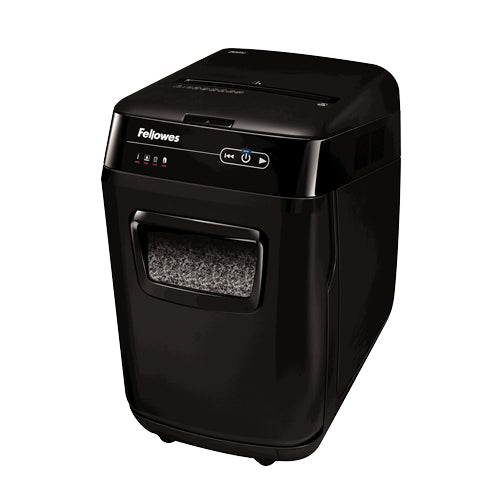 Fellowes 4656201 paper shredder Micro-cut shredding 22.8 cm Black