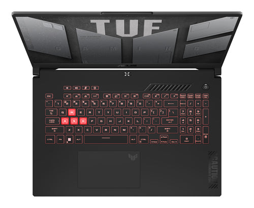 ASUS TUF Gaming A17 FA707NU-DS53-CA AMD Ryzen™ 5 7535HS Laptop 43.9 cm (17.3") Full HD 16 GB DDR5-SDRAM 512 GB SSD NVIDIA GeForce RTX 4050 Wi-Fi 6 (802.11ax) Windows 11 Home Black, Grey