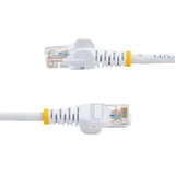 StarTech.com Cat5e Patch Cable with Snagless RJ45 Connectors - 10 ft, White