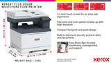 Xerox C325 A4 33ppm Wireless Duplex Copy/Print/Scan/Fax PS3 PCL5e/6 2 Trays Total 251 Sheets