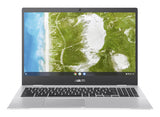 ASUS Chromebook CX1 CX1500CKA-DH02-CB Intel® Celeron® N N5100 39.6 cm (15.6") HD 4 GB LPDDR4x-SDRAM 64 GB eMMC Wi-Fi 6 (802.11ax) ChromeOS Silver