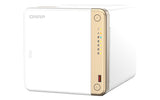 QNAP TS-462-4G NAS Tower Intel® Celeron® N4505 4 GB DDR4 0 TB QNAP QTS White