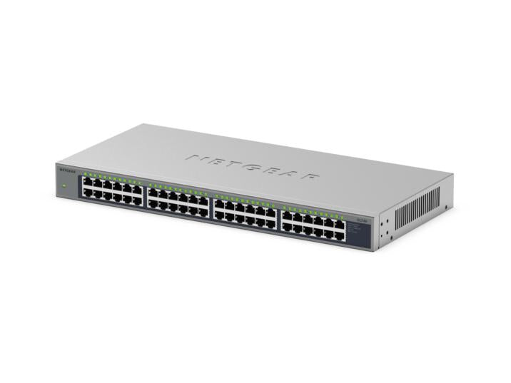 NETGEAR GS748 Unmanaged Gigabit Ethernet (10/100/1000) Grey