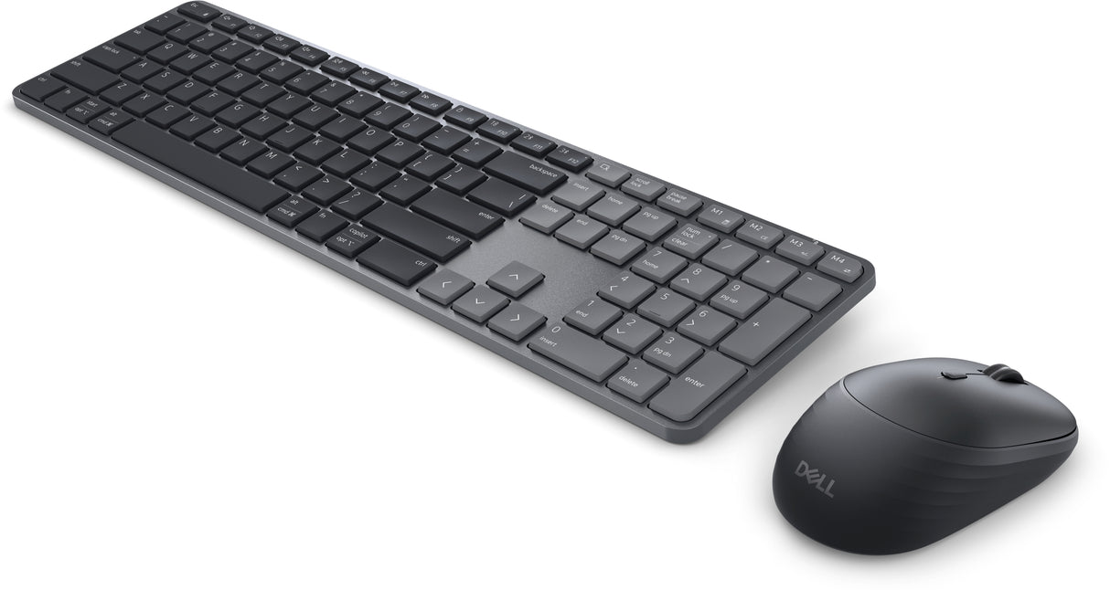 DELL Pro 7 Slim KM726 keyboard Mouse included Home/Office RF Wireless + Bluetooth US English Black