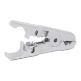 StarTech.com Network Cable Stripper and Cutter, Professional Wire Stripper for UTP/FTP/STP/Coax Cables, Rotary Wire Stripping and Cutting Tool