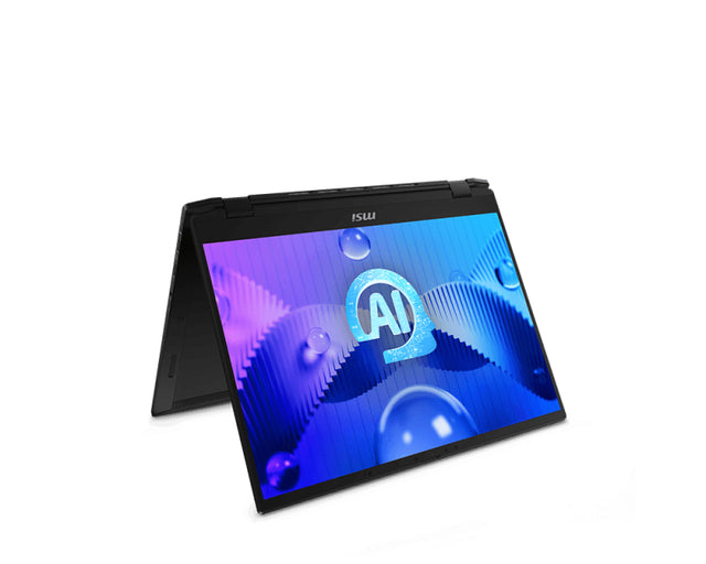 MSI Summit E16 Flip Evo A1VETG-032US Intel Core Ultra 7 155H Hybrid (2-in-1) 40.6 cm (16") Touchscreen Quad HD+ 32 GB LPDDR5-SDRAM 1 TB SSD NVIDIA GeForce RTX 4050 Wi-Fi 7 (802.11be) Windows 11 Pro Black