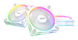 ASUS Prime MR120 Fan ARGB White 3in1 Computer case 12 cm