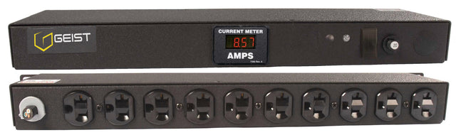 Vertiv BRAN100-1025TL power distribution unit (PDU) 10 AC outlet(s) 0U Black