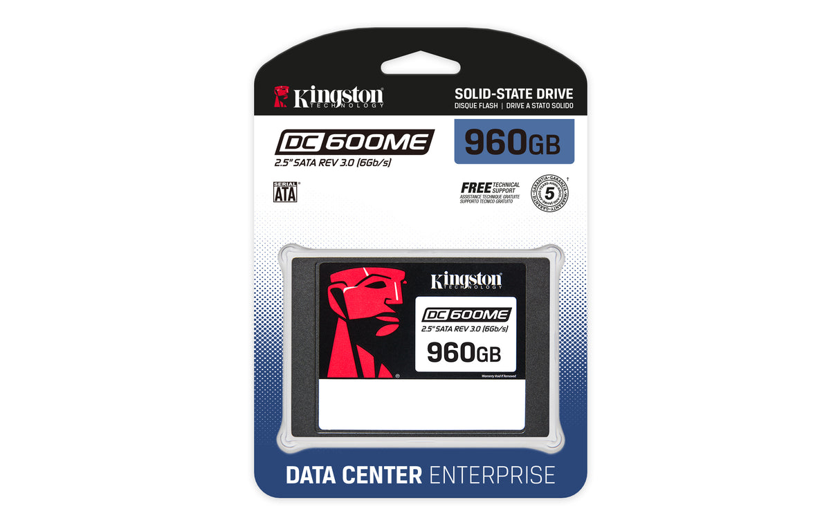 Kingston Technology 960G DC600ME (Mixed-Use) 2.5" Enterprise SATA SSD