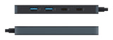 Targus HyperDrive Flex 4 Port USB-C Combo Hub USB 2.0 Type-C 5000 Mbit/s Black