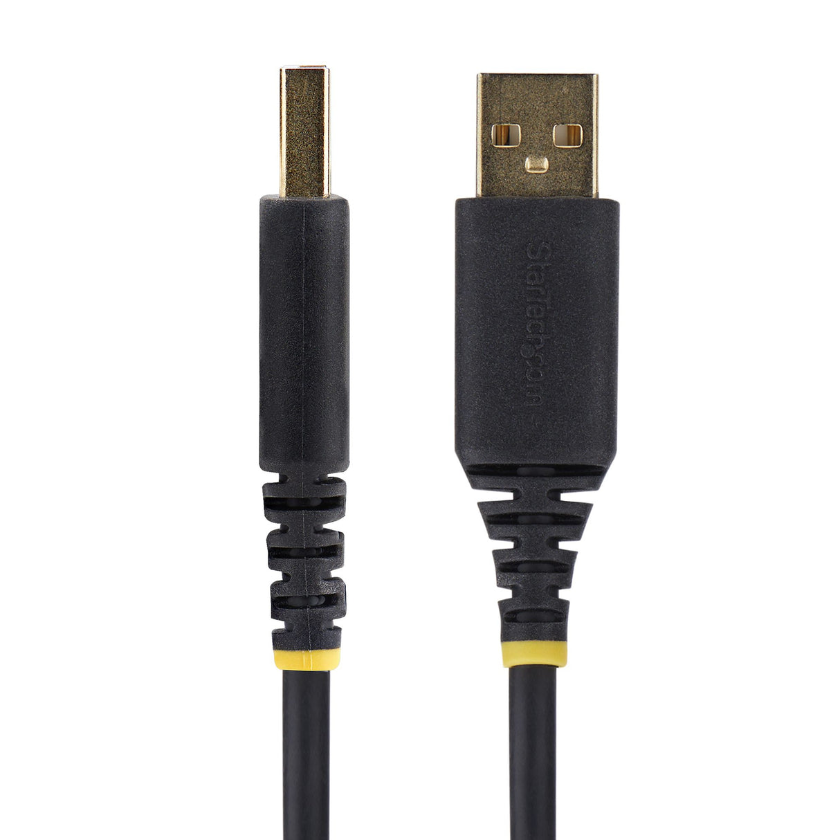 StarTech.com 3.3ft (1m) USB to Serial Adapter Cable, COM Retention, Interchangeable Screws/Nuts, USB-A to DB9 RS232, FTDI IC, ESD Protection, Windows/macOS/Linux