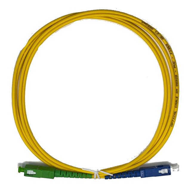 Primewired Fiber Patch Cord Single Mode - Simplex 3.0mm APC/SC UPC 6ft