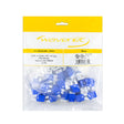 Wavenet Keystone Jack CAT6 HD Series UTP 180 degree 110-Type T568A/B Blue 25PK