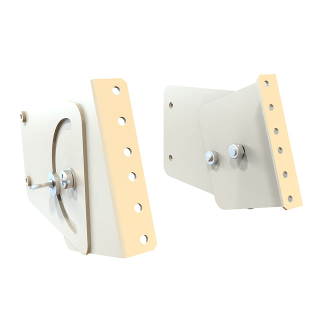 Hammond HLP Series, Round Hole Punched Rotating Mounting Rails 2U
