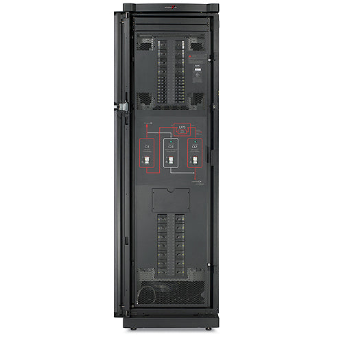 APC InfraStruXure® PDU 40kW 208V/208V W/ MBP power distribution unit (PDU) Black