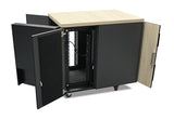 APC Netshelter CX 18U Freestanding rack Oak