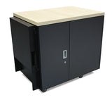 APC Netshelter CX 18U Freestanding rack Oak