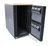 APC NetShelter CX 24U Freestanding rack Oak