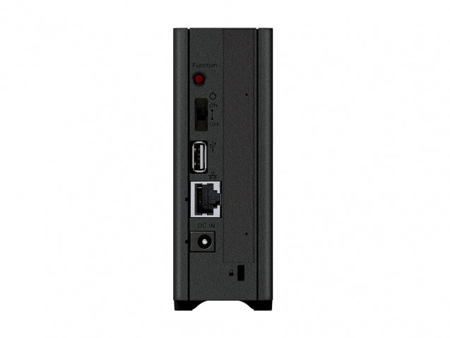 Buffalo LinkStation 210 NAS Desktop Marvell Armada 370 0.256 GB DDR3 6 TB HDD Black