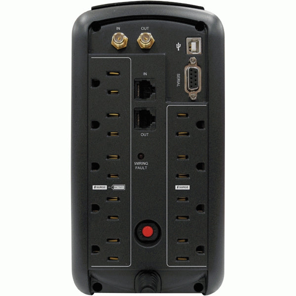 CyberPower CP850AVRLCD uninterruptible power supply (UPS) Line-Interactive 0.85 kVA 510 W