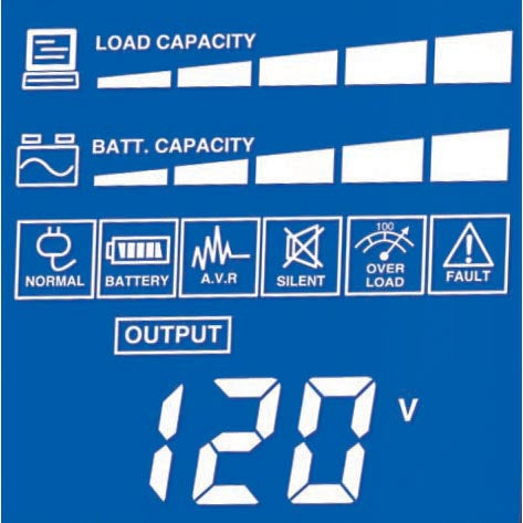 CyberPower CP1000AVRLCD uninterruptible power supply (UPS) 1 kVA 600 W