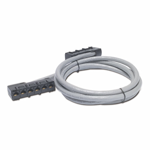 APC 43ft Cat5e UTP, 6x RJ-45 - 6x RJ-45 networking cable Grey 13.11 m U/UTP (UTP)