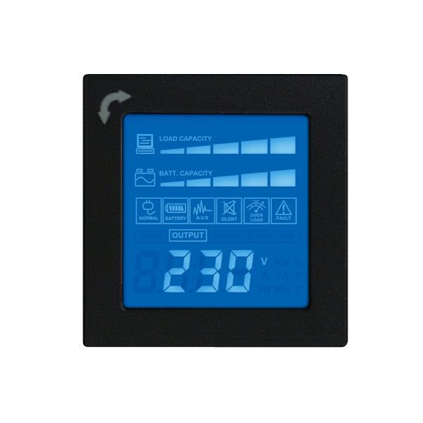 CyberPower PR1000ELCDRT2U uninterruptible power supply (UPS) 1 kVA 700 W 8 AC outlet(s)