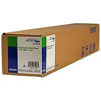 Epson Singleweight Matte Paper Roll, 24" x 40 m, 120g/m2