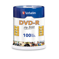 Verbatim 97177 blank DVD 4.7 GB DVD-R 100 pc(s)